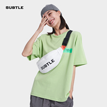 Subtle FELIS Waterproof Splash Messenger Bag Casual Pocket Bag Street Hip Hop Trend Slanted Shoulder Bag for Men and Women