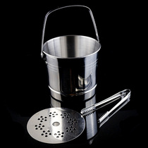 Special stainless steel handler ice bucket ice bucket ice bucket KTV bar special for special - purpose stainless steel ice bucket
