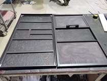 Fence double frame removable screen window Aluminum alloy 304 stainless steel diamond mesh screen window