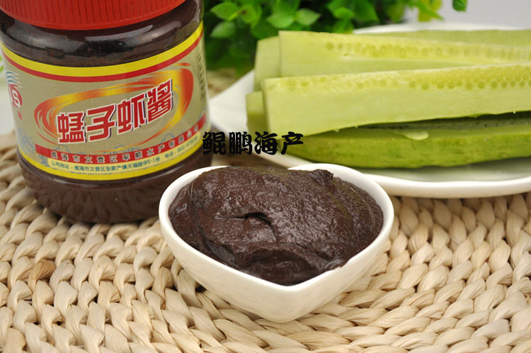 虾酱山东威海特产荣成蜢子虾酱正宗即食海鲜酱胶东海鲜调味酱