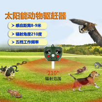 Outdoor rat repellent artifact solar multi-frequency ultrasonic cat drive dog weasel wild boar bat animal drive