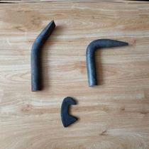 Lualuminum Wood Teething Stick Aluminum Die Assembly Tool Special Back Hook Crowbar Accessories Crowbar Head Back Hook Round Tip Flat Tip Dismantling