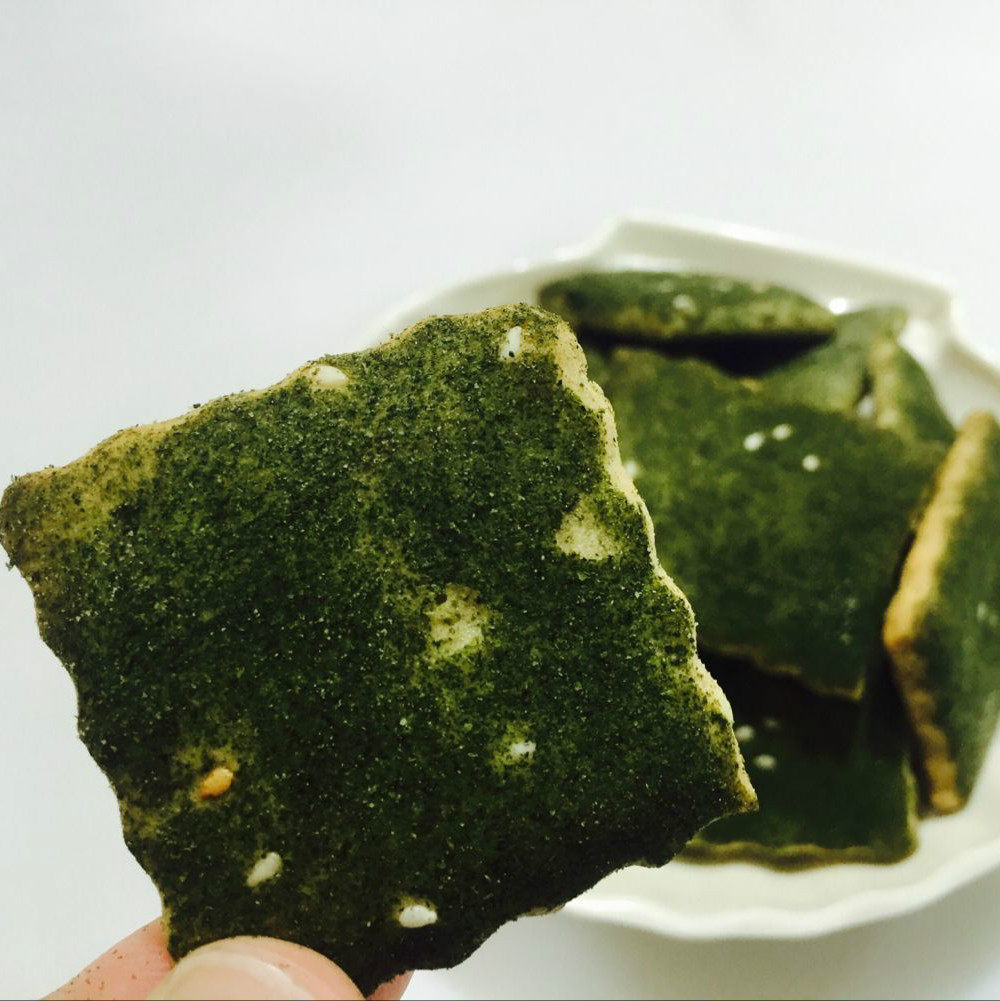 【淘宝汇吃】苔菜饼大罐装 宁波特产小吃 办公室休闲小零食