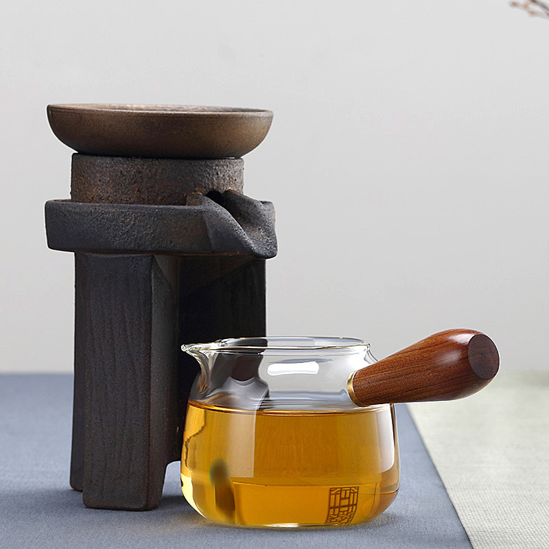 Male) fair keller cup glass ceramic kung fu tea sets the accessories side of the filter tea cup points home