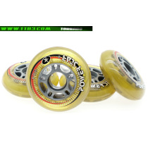 power 76mm 80A pulley wheels transparent PU wheels