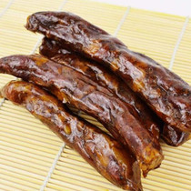 Shandong specialty Laiwu sausage Zhengzongkou Town South sausage instant dry sausage black sausage pork sausage 250g