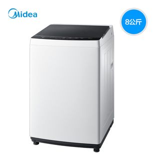 Midea/美的8公斤家用洗衣机全自动波轮大容量小9kg/10 MB80ECO