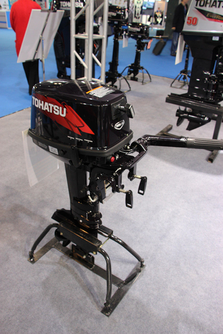 原装批发tohatsu东发2冲程5马力船外机冲锋舟冲锋舟舷外机船马达