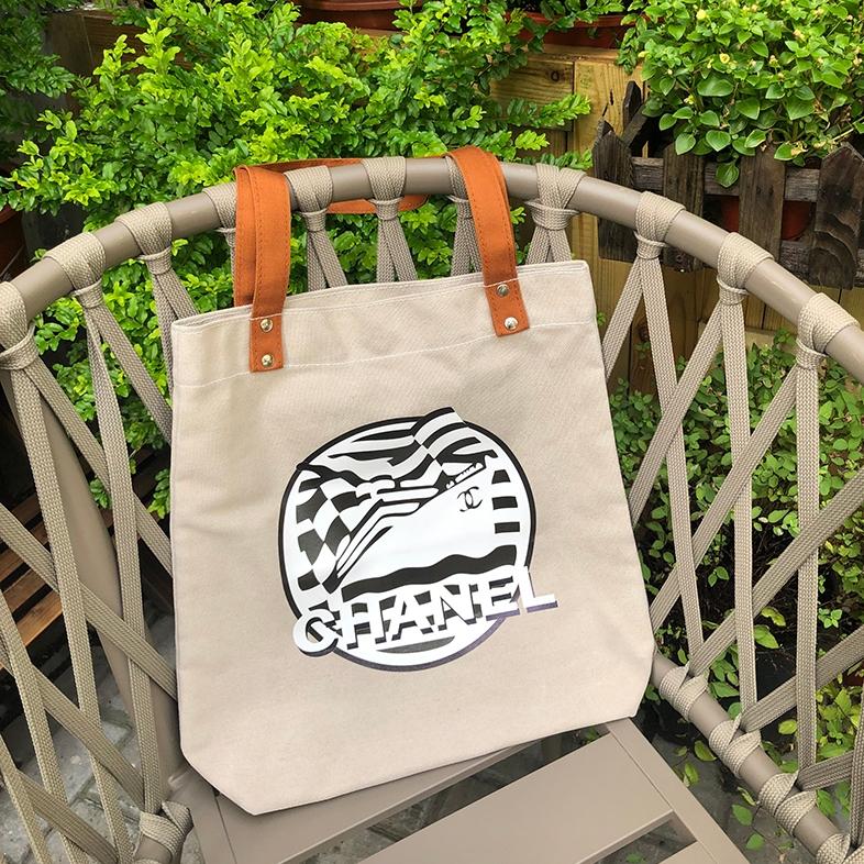 小香风香奶奶家环保水洗布帆布包上海展览馆美术馆帆布袋子母包