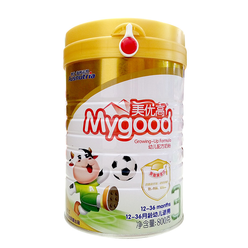 澳优奶粉 美优高奶粉幼儿配方奶粉 澳优3段800克荷兰原装进口