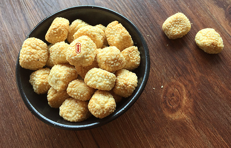 喜食福清特色小吃金钱饼芝麻饼麦蒂酥点心手工饼干传统糕点包邮