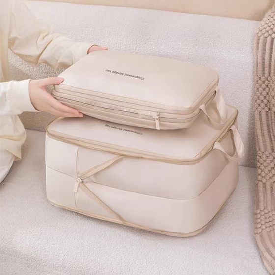 Travel storage bag double -layer compressed clothes organize bag down jacket storage bag tourist business manifestation, clothing bag
Travel storage bag double -layer compressed clothes organize bag down jacket storage bag tourist business manifestation, clothing bag