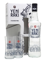 Turkish specialty fennel wine yeni raki Lion Milk gift box 700ml two cups new packaging