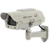 Solar with light simulation monitor simulation camera simulation camera fake camera fake monitoring