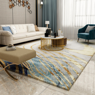 light luxury carpet living room modern minimalist american nordic large area bedroom coffee table easy to take care of home sofa mats