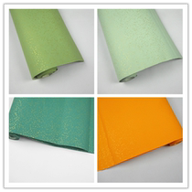 Four-foot paper batik fish roe gold half-raw and mature national exhibition calligraphy creation works special small letter color rice paper powder wax