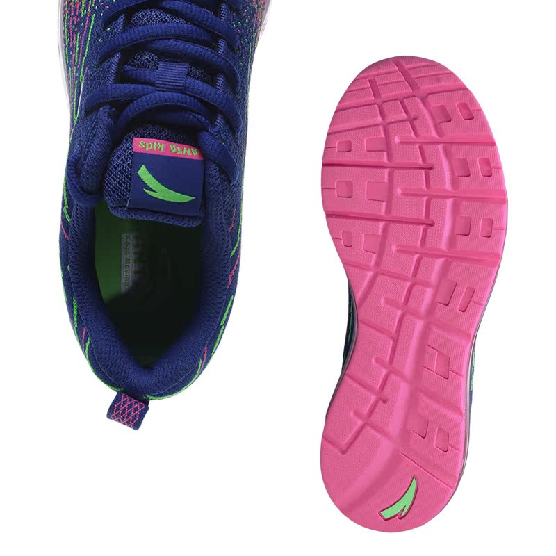 安踏童鞋 女童运动鞋2017春款儿童运动鞋女学生跑步鞋休闲气垫鞋产品展示图3