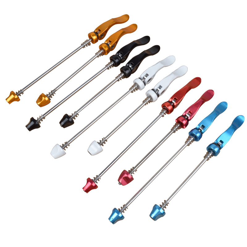 Mountain road bicycle bicycle flower drum quick release rod front and rear axle screw rod aluminum chrome steel alloy high temperature wear resistant rod