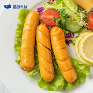 鲨鱼菲特鸡胸肉肠即食鸡肉肠健身低脂代餐无添加淀粉零食品