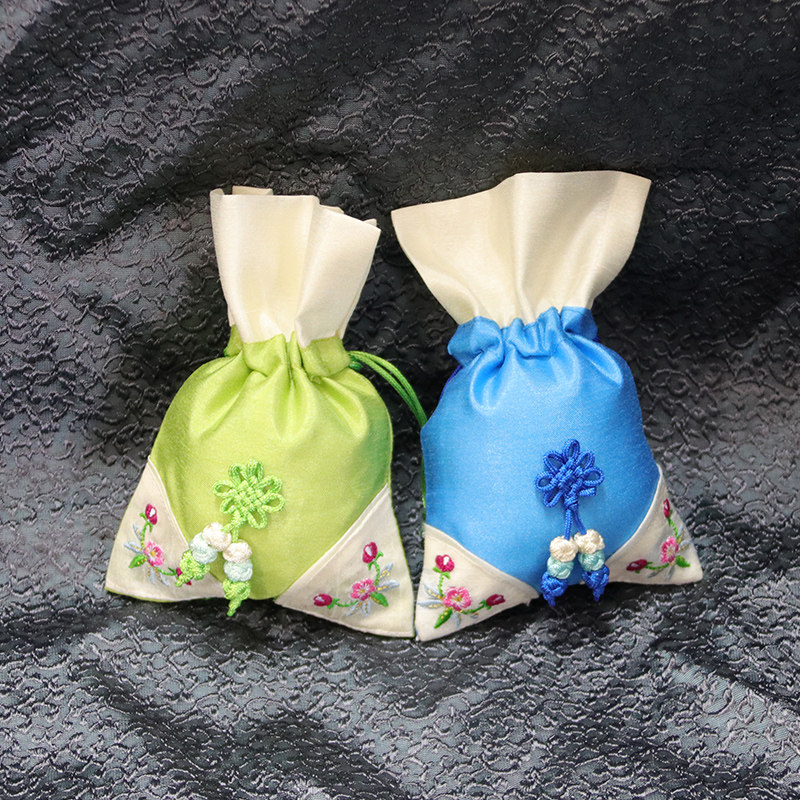 香囊空袋 端午节香包袋空袋子韩式拼接香包 香囊香袋提花