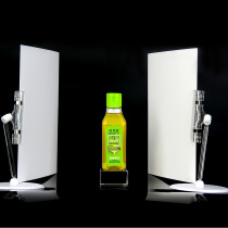 Shen Niu solid color photography cardboard gold and silver black and white photo A4 background paper reflective fill light light-absorbing props transparent bracket