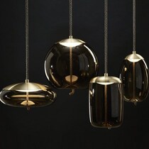 Nordic restaurant chandelier Soft decoration designer brokis model room bar light Hotel front desk Cafe light