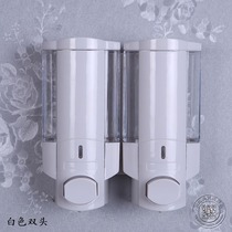 Double-headed soap dispenser Wall-mounted soap dispenser Lotion bottle Soap box Hand sanitizer bottle Shower gel bottle
