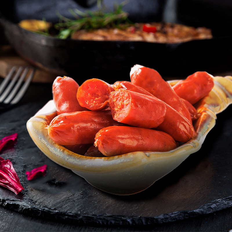 美好小烤肠160g肉枣肠熏烤原味烤香肠