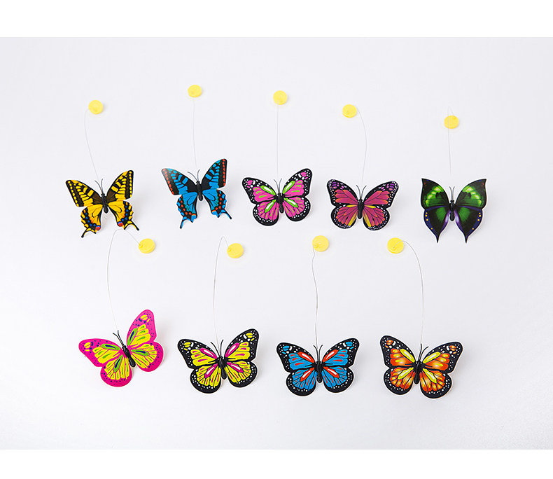 电动猫玩具仿真蝴蝶逗猫棒宠物小猫幼猫成猫自动会飞猫咪玩具自嗨