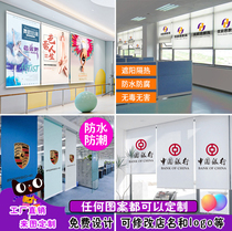 Roller Shutter Shops Shading Free to install Lift Classroom Office Advertising Engineering Roll Pull-out Waterproof Shading