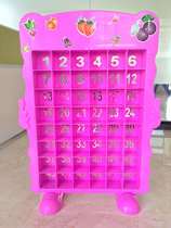 Kindergarten cup holder Environmental protection thickened childrens cartoon cup cabinet Towel rack Early education center cup holder