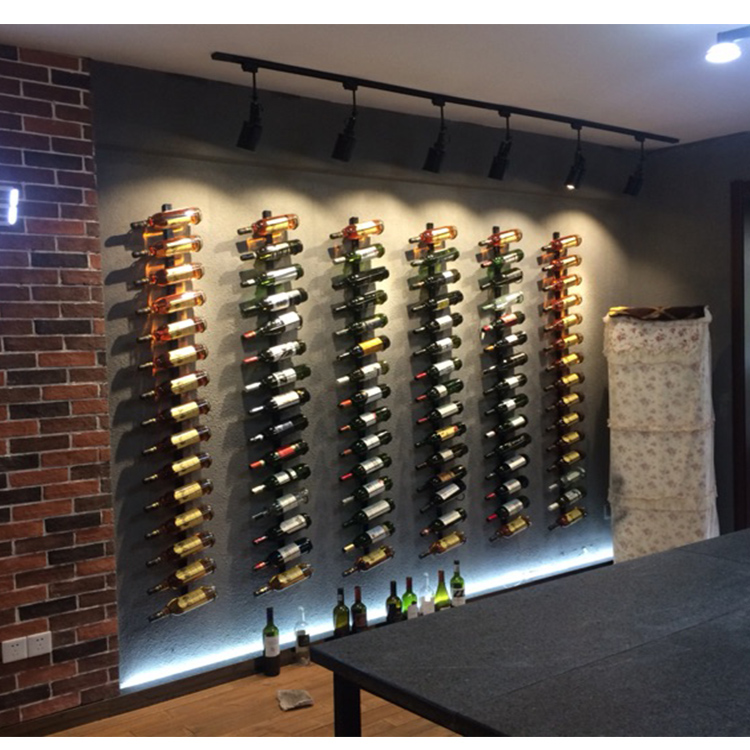 创意酒架壁挂客厅壁挂式摆件酒瓶架酒柜欧式挂墙上悬挂红酒架壁挂_7折