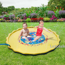 Foreign trade new lawn beach play game sprinkler cushion spray cushion summer children outdoor water spray mat