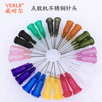 Dispensit needle screw stainless steel dispensing needle dispenser accessories threaded mouth needle