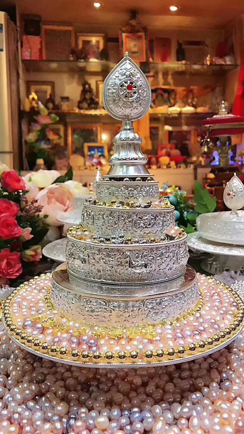 三漫陀佛教礼供珍珠曼扎供佛七宝石无孔散珠裸珠装藏安炉水晶碎石