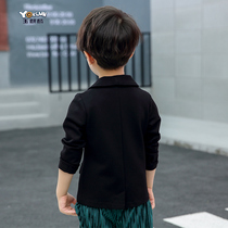 Boy suit jacket spring and autumn British childrens baby casual Korean version handsome spring suit Childrens single-piece top