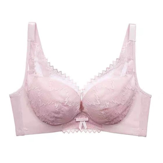 Brand lace thin style comfortable mulberry silk inner soft steel ring bra gather adjustment women's underwear 256 Brand lace thin style comfortable mulberry silk inner soft steel ring bra gather adjustment women's underwear 256