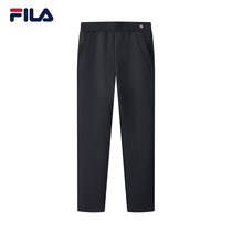FILA FILA Fiele official womens knitted trousers 2021 Autumn New straight print fashion sports trousers