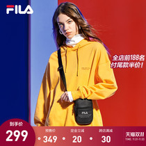 FILA Phila Le official couple hooded sweater 2021 autumn new men and women leisure loose trend Japanese sweater
