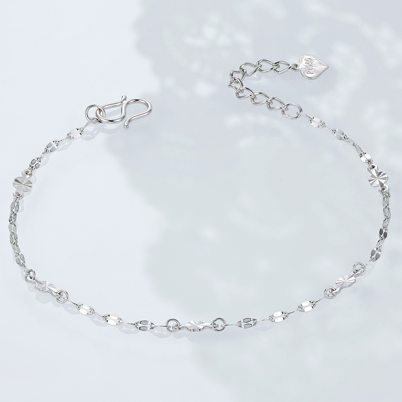 albemarle platinum bracelet lips pt950 platinum bracelet fashion sequin car flower chain