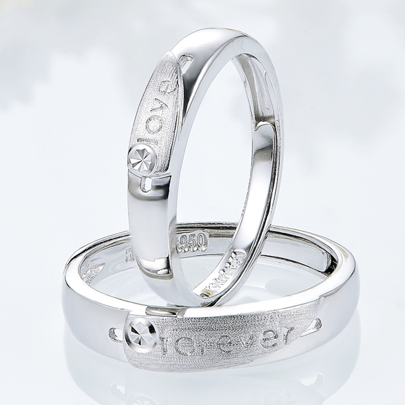 pt950 platinum ring couple platinum ring men and women love wedding ring ring