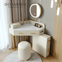 Large Division Horse Modern Light Extravagant Rock Board Corner Comb Dresser Incorporate Cabinet Integrated Makeup Desk Small Family Type Bedroom Make-up Table