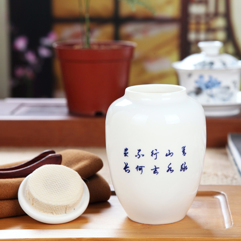 The Product jue caddy fixings tea POTS awake jingdezhen ceramics ceramic pot small mini seal pot POTS