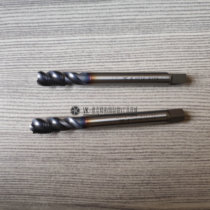 German difficult to cut high hardness double phase stainless steel with powder high speed steel black titanium screw tap M3M4M6 ~ M20