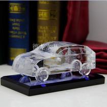Crystal Audi Q5 Q7 car model Crystal 3D laser inner carving car model Crystal car model car model custom