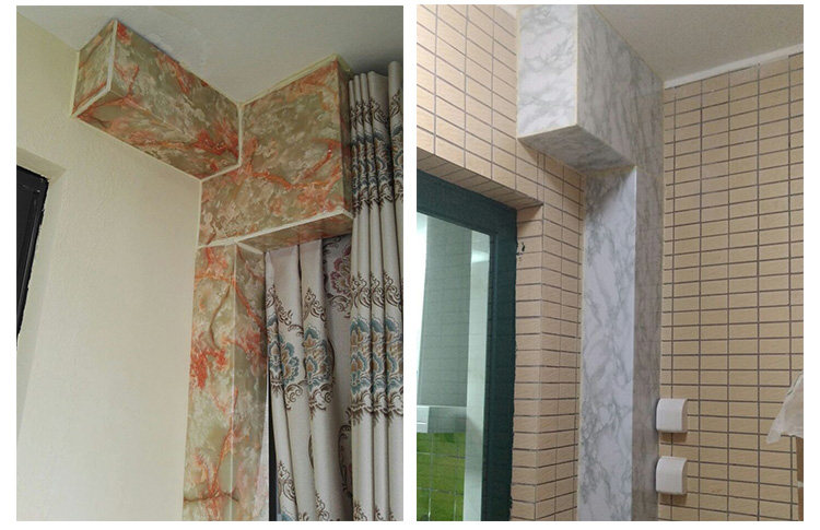 包厨房卫生间的下水管道装饰水管遮挡排污煤气燃气护角下水管包管