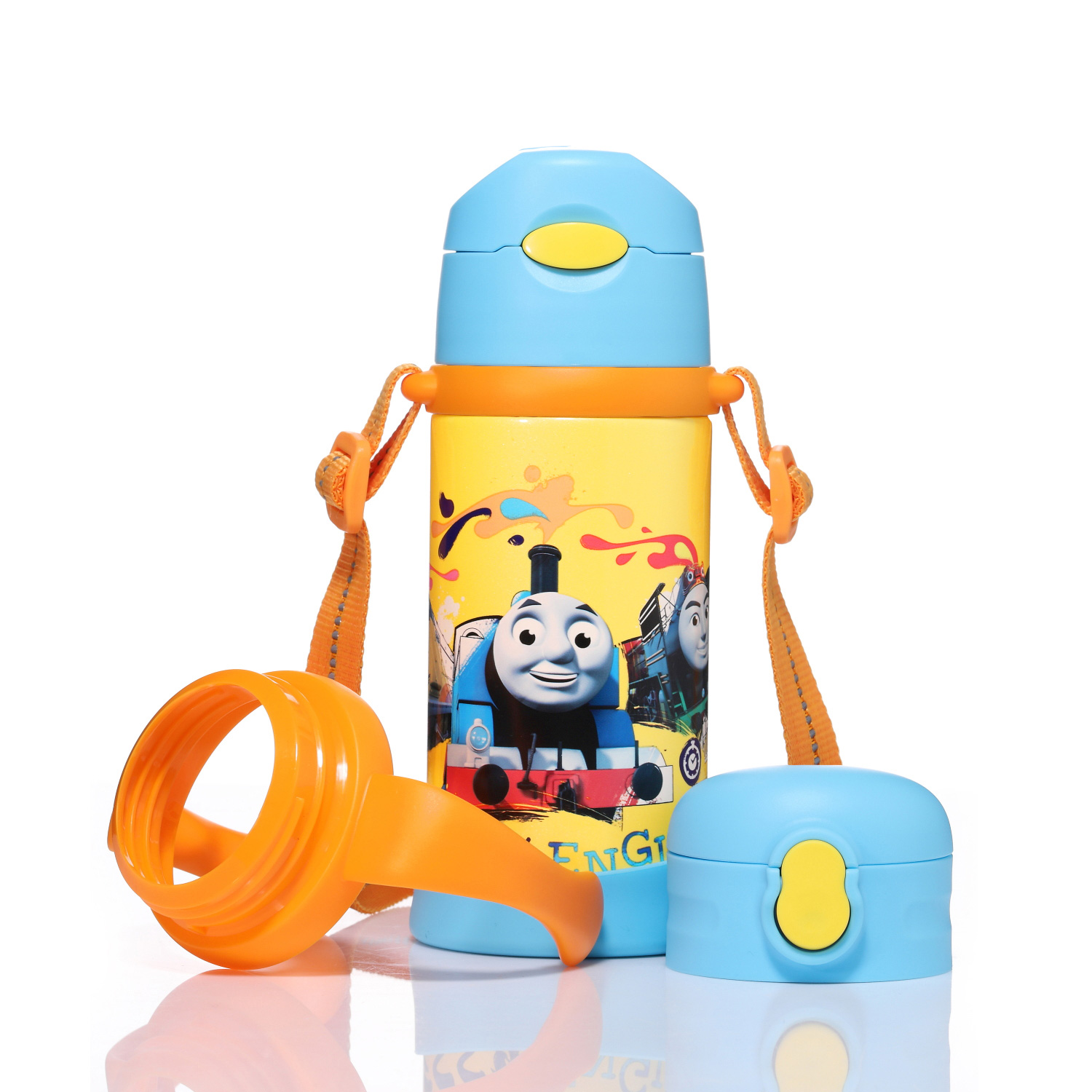 thomas and friends 400ml direct drinking thermos portable children water bottle