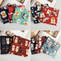 Wind Cute Month Matter Bags Sanitary Napkins Bags Large Capacity Aunt Wipes Cashier Bags Japan Imported Cartoon Fabric