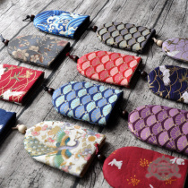 Handmade custom and style cloth Drawing Rope Pull-out Creative Key Bag Car Remote Control Lady