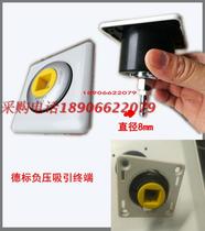 German standard waste liquid suction terminal National standard oxygen waste liquid suction terminal gas source socket